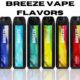 breeze vape flavors