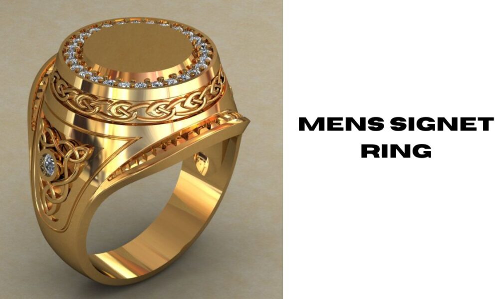 mens signet ring